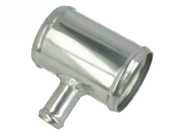 Aluminium T-piece Adapter 70mm diameter with 25mm Connection