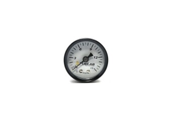 Carbureted Fuel Pressure Gauge, 0-15 psi