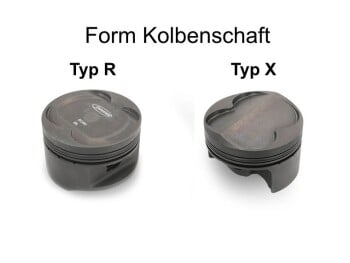 Piston Set (4 pcs) for FORD ZETEC 2.0 (85mm, 8.7:1) |...