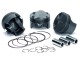 Piston set (4 items) for ACURA B18A/B Integra LS Non-VTEC (84,00mm, 11.9:1) | P4-H84-P5