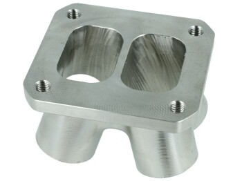4-Cyl. CNC stainless steel turbo manifold collector T4...