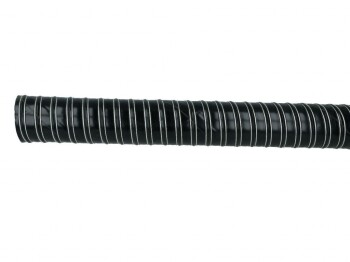 Cold Air Feed Ducting Hose Silicone - 2m length - 76mm, black