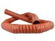 Cold Air Feed Ducting Hose Silicone - 2m length - 76mm, red