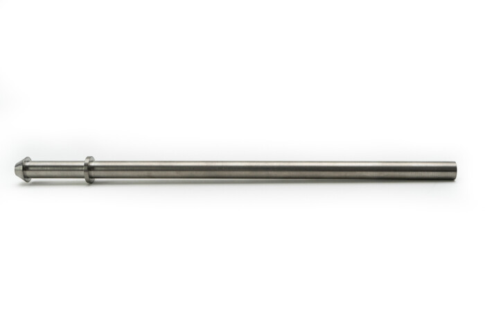 Titanium CNC machined hanger bar - 12,7 mm (1/2)