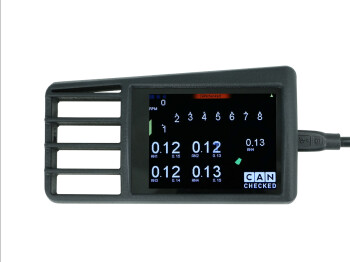 CANchecked MFD28 - 2.8" Display VW Golf Mk3 / RHD