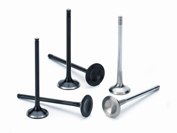 Intake Valve Set (8 pcs) 34mm (+0,5) / 100,5mm Black...