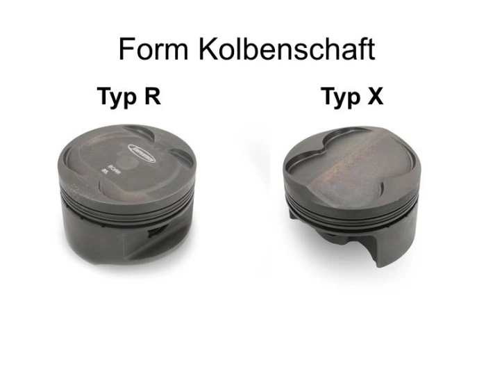 Piston Set (4 pcs) for MAZDA Miata 1.6 lt B6 DOHC...