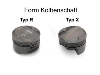Piston Set (4 pcs) for VW 1.8T 20v (81,00mm, 9.3:1) |...