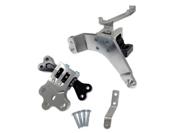 Engine/Transmission Mount Pair, Audi TTRS / RS3 2.5 TFSI 6-MT | Billet aluminium engine/Transmission Mounts for Audi TTRS (8S)  / RS3 (8V) | New standard in ultra-high performance engine mounts for Audi RS3 and TTRS | 034Motorsport