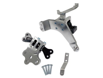 Engine/Transmission Mount Pair, Audi TTRS / RS3 2.5 TFSI 6-MT | Billet aluminium engine/Transmission Mounts for Audi TTRS (8S)  / RS3 (8V) | New standard in ultra-high performance engine mounts for Audi RS3 and TTRS