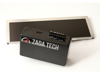 9.1" Full colour ultrawide TFT graphical LCD multi gauge | Zada Tech