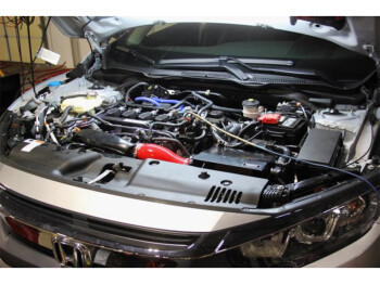 Performance air intake Mishimoto Honda Civic 1.5 Turbo / 2017+ / red | MMAI-CIV-16RD