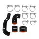 Intercooler silicone hose kit Mishimoto Subaru WRX / WRX STI / 04-07 / Black | MMHOSE-SUBJ-INT4BK