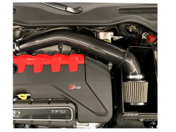 Intake Inlet Pipe Heat Shield Audi 2.5 TFSI | Fits for all Audi 2018+ TTRS (8S) and 2017+ RS3 (8V) Facelift | 034 Motorsport heat shield for intake pipe Audi TTRS / RS3 2.5 TFSI EVO DAZA