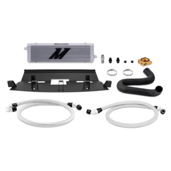 Thermostatic Oil Cooler Kit Mishimoto Ford Mustang GT / 2018+ / silver | Mishimoto