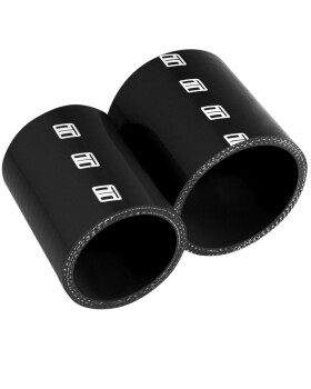 Straight 3.00"x 75mm BLACK | TS-HS300075-BK