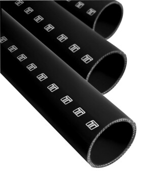 Straight 2.00" x 610mm BLACK | TS-HS200610-BK