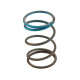 Turbosmart HyperGate45 / ProGate50 - Wastegate spring (outer) brown - 14 psi / 1.0 bar | TS-0550-3088