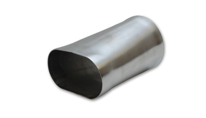 Stainless Steel Adapter Flat Oval To Round