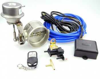 Universal Exhaust Cutout Valve Vacuum Controlled -...