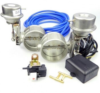 Universal Exhaust Cutout Valve Vacuum Controlled