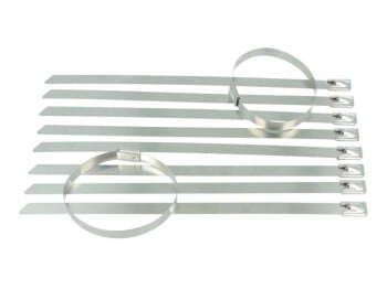 BOOST products Metal Locking Ties - Set of 10
