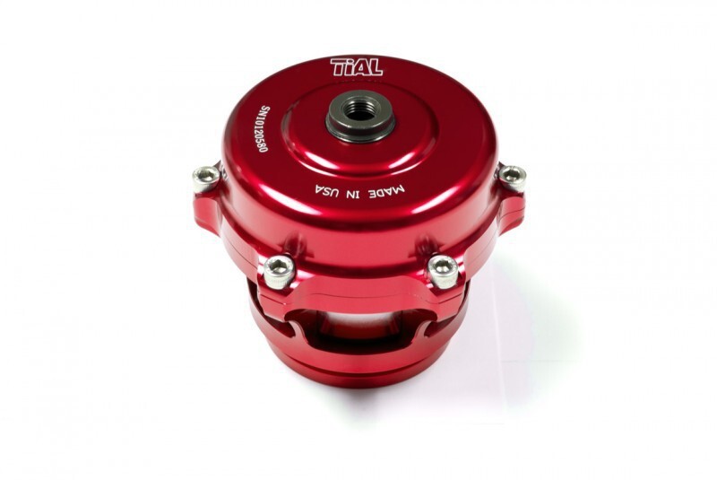 spring TiAL Q Blow Off Valve Red Body AL Flange 11 psi yellow 