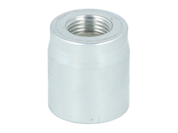 Polished Aluminum Replacement Crimp Collars - 6 Pieces