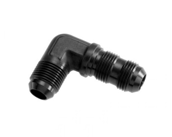 Dash 90° bulkhead adapter Dash-Dash male