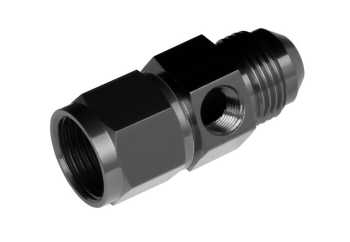 Dash male to Dash female AN / JIC with 1/8 NPT in hex -...