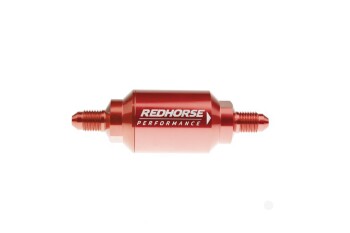 Dash inlet, Dash outlet One Way Check Valve - red