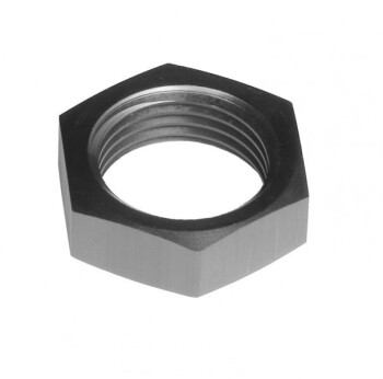 Dash aluminum bulkhead nut - 2/pkg