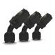 Hose Fitting / 45° / Black