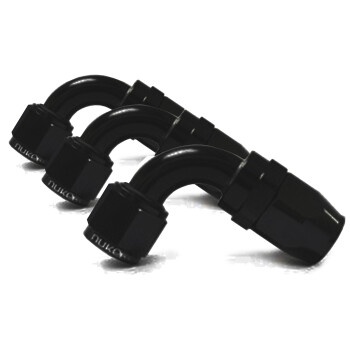 Hose Fitting / 90° / Black