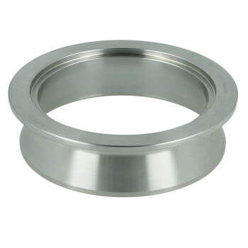 89mm / 3.5&quot; Stainless steel downpipe V-Band flange...