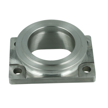 Stainless steel manifold flange adapter T25 to V-Band...