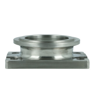 Stainless steel manifold flange adapter T25 to V-Band turbocharger