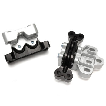 Motorsport Engine/Transmission Mount Pair, VW Golf 5 R32 3.2, Billet Aluminum | 034Motorsport