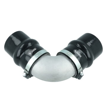 90° Degree Cast Aluminum Elbow 63,5mm (2.5") - Small Radius