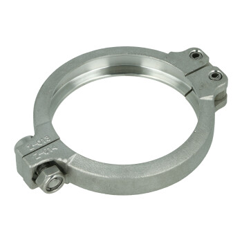 V-Band clamp inlet for PTE PW46 Wastegate