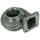 Precision Turbo turbine housing for 66 mm turbine wheel / 0.81 A/R / T4 Singlescroll ext. WG / V-Band