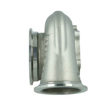 Precision Turbo turbine housing for 62 mm turbine wheel / 0.64 A/R / V-Band ext. WG / V-Band - Stainless