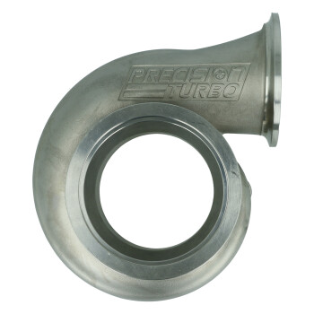 Precision Turbo turbine housing for 62 mm turbine wheel / 0.64 A/R / V-Band ext. WG / V-Band - Stainless