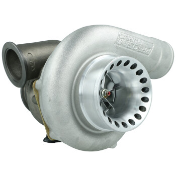 Precision Turbo PT 6262 GEN1 Turbocharger / journal bearing / V-Band 0.64 A/R / ext. WG. / V-Band outlet / S-cover Highflow / up to 705 HP