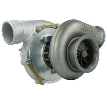 Precision Turbo PT 6262 GEN1 Turbocharger / journal bearing / V-Band 0.64 A/R / ext. WG. / V-Band outlet / S-cover Highflow / up to 705 HP