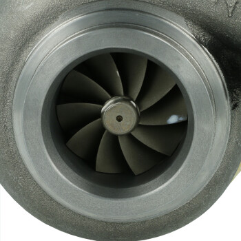 Precision Turbo PT 6266 GEN1 Turbocharger / journal bearing / T4 0.81 A/R / ext. WG. / V-Band outlet / S-cover Highflow / up to 735 HP