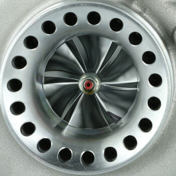 Precision Turbo PT 6266 GEN1 Turbocharger / journal bearing / T4 0.81 A/R / ext. WG. / V-Band outlet / S-cover Highflow / up to 735 HP