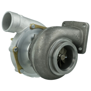Precision Turbo PT 6266 GEN1 Turbocharger / journal bearing / T4 0.81 A/R / ext. WG. / V-Band outlet / S-cover Highflow / up to 735 HP