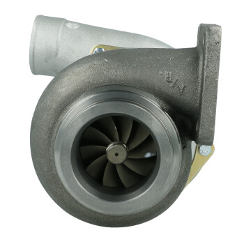 Precision Turbo PT 6266 GEN1 Turbocharger / journal bearing / T4 0.81 A/R / ext. WG. / V-Band outlet / S-cover Highflow / up to 735 HP
