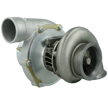 Precision Turbo PT 6062 GEN2 Turbocharger / ball bearing / V-Band 0.64 A/R / ext. WG / V-Band outlet / S-cover Highflow / up to 750 HP